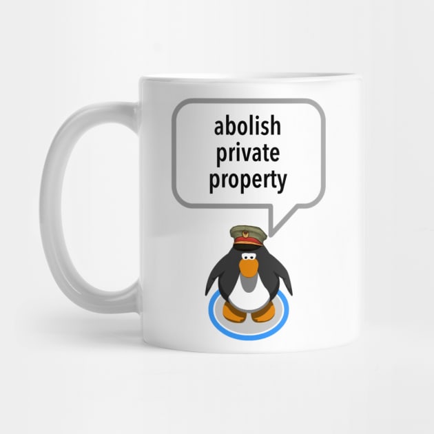 Abolish Private Property - Club Penguin by Football from the Left